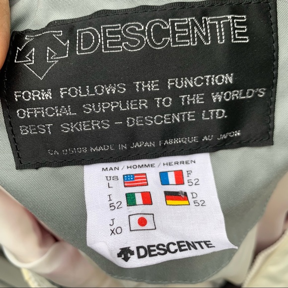 DESCENTE Quarter Zip Men’s Windbreaker Jacket Size Large EUC - Picture 9 of 11